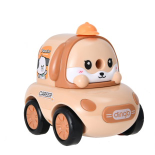 卷笔刀小跑车可滑行削笔刀小学生卡通可爱手摇式刨笔刀幼儿园儿童自动进铅削笔器高颜值可调粗细转笔刀削笔机