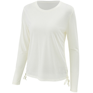 gigt极吉【天丝莱赛尔】新款运动长袖女普拉提健身瑜伽服罩衫上衣