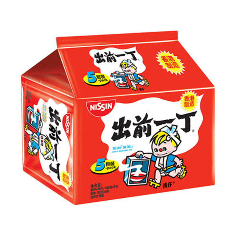 香港进口日清出前一丁袋装方便面