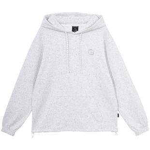 杰克琼斯outlets秋冬基础衣服简约休闲宽松字母长袖连帽卫衣男装