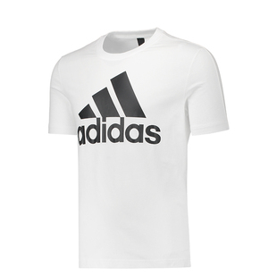 【嗜鞋如命】ADIDAS阿迪达斯男子纯棉运动休闲短袖 CD4863 CD4864