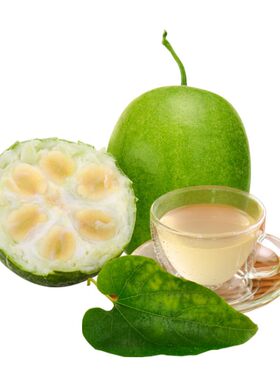 新鲜罗汉果生果广西桂林特产永福青罗汉果鲜果黄皮罗汉茶散装现摘