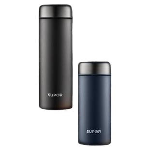 苏泊尔真空不锈钢保温杯男士商务泡饮杯办公室便携水杯高档泡茶杯