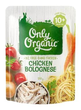 【买6赠1  买10赠2】onlyorganic奥莉有机鸡肉婴幼儿营养辅食泥粥
