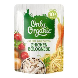 【买6赠1  买10赠2】onlyorganic奥莉有机鸡肉婴幼儿营养辅食泥粥