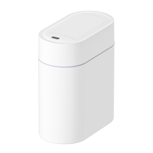 智能感应垃圾桶家用2025新款客厅厨房自动卫生间厕所壁挂窄缝电动