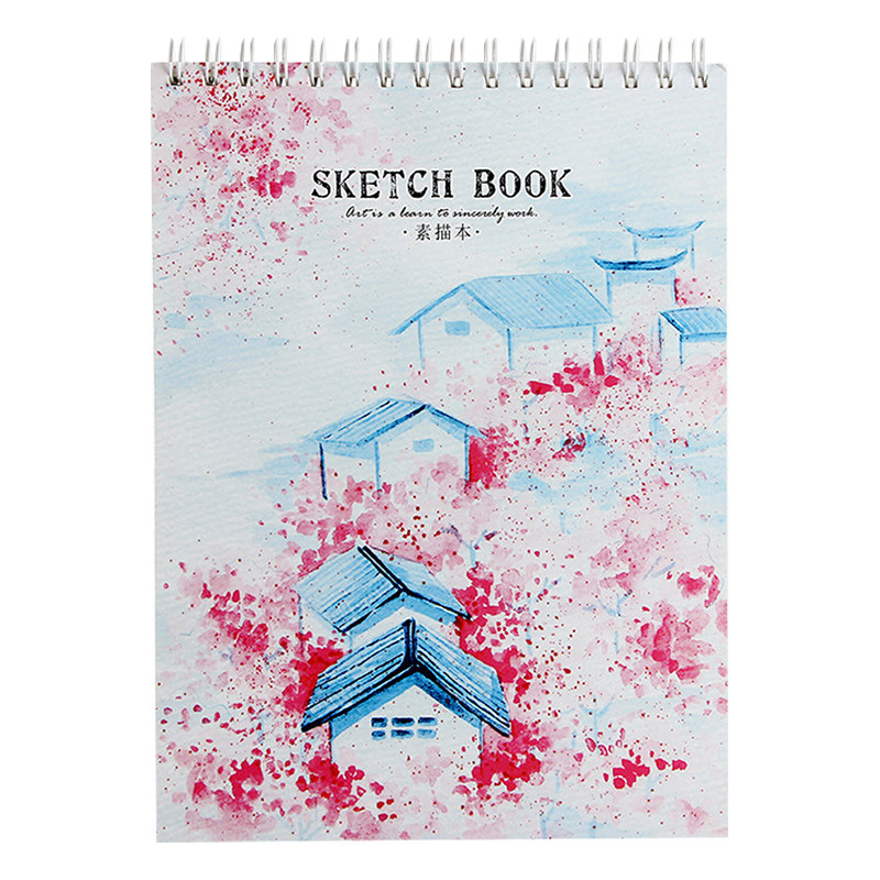 正版晨光联名宝可梦A4素描本素描纸绘画速写本美术生专用皮卡丘小学生儿童幼儿园铅画纸线圈画画本空白图画本