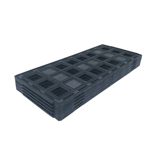 ic托盘周转塑料防静电电子元器件非吸塑tray耐温LQFP封装芯片解密