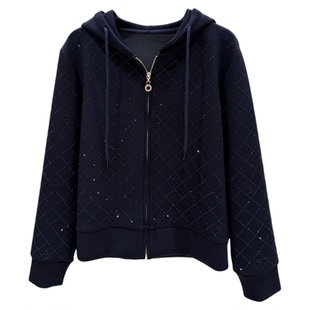 2025秋季新款端庄大气妈妈中年气质时尚母亲婆婆休闲运动卫衣套装