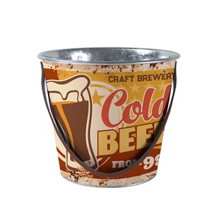 铁艺冰桶美式复古冰块桶酒吧KTV香槟啤酒红酒摆摊餐饮店商用铁桶