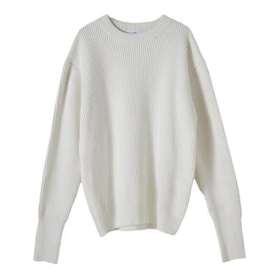 COLN套头圆领连手套毛衣