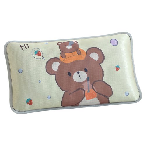 儿童冰丝枕套30x50夏季枕芯套40x60夏天宝宝卡通枕头套单只学生用