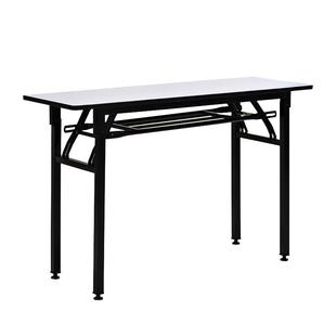 折叠会议桌PVC防水长桌培训开会桌长条桌简约桌多层夹板折叠桌子