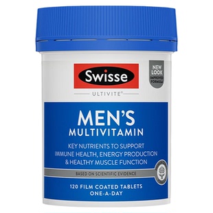 swisse男士复合维生素b族免疫力男性专用补剂提高斯维诗旗舰店