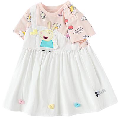 巴拉巴拉宝宝连衣裙女童夏装透气