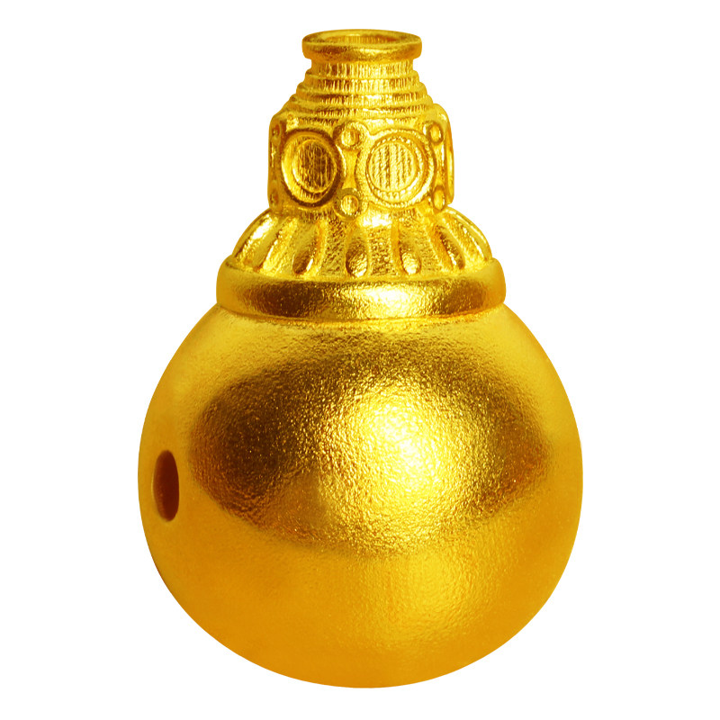 双飞翼古法黄金三通足金999
