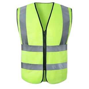 汽车反光背心年检反光衣审车驾驶员货车司机车用安全马甲荧光服