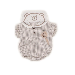 双胞胎童装女童姐妹装夏季连衣裙2023新款三岁女宝宝格子公主裙子