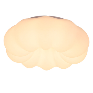 北欧主卧室房间灯具简约现代ins网红温馨浪漫儿童房南瓜吸顶吊灯