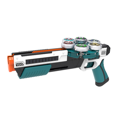 新款魔幻陀螺枪6发5代4岁旋转战斗陀罗男孩玩具儿童生日礼物