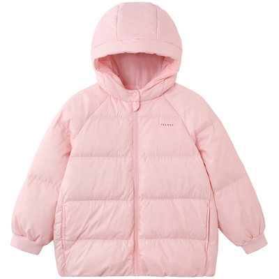 英氏羽绒服连帽外套冬季男女童