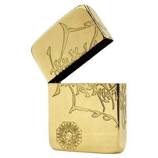 【祝融烟具】战壕1941无标黄铜煤油打火机外壳精雕盘玩氧化创意男