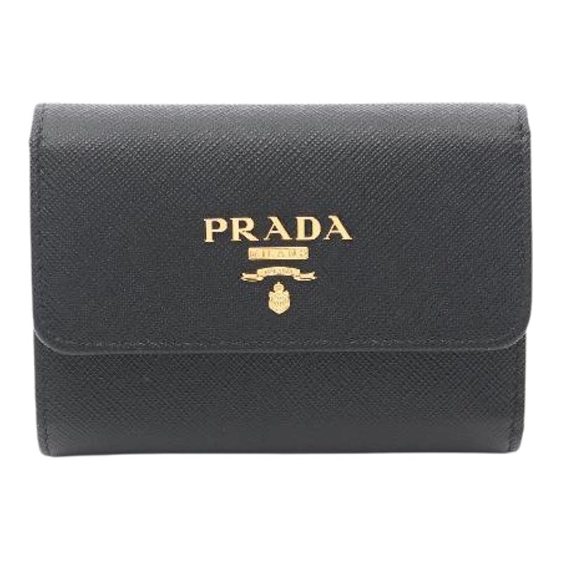 中古Prada普拉达短钱包
