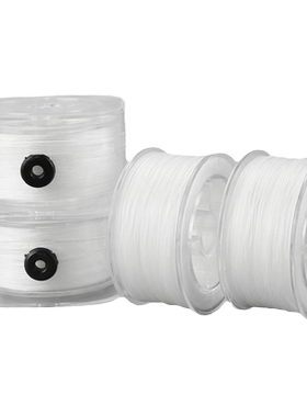 穿珍珠专用线耐磨项链的专用手串米珠手链弹力串珠绳串线白色股线