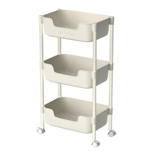 麦桶桶厨房小推车置物架落地卫生间浴室蔬菜菜篮子水果零食收纳架