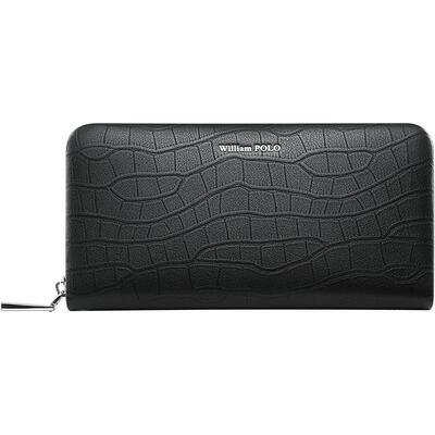 英皇保罗男士钱包商务真皮