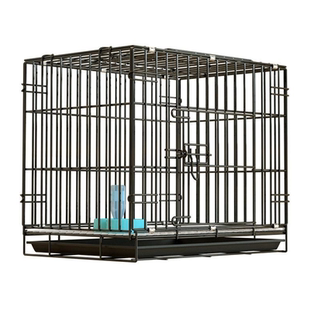 新型狗笼子家用可折叠宠物笼小型中型边牧柯基犬泰迪专用室内狗窝