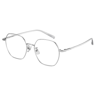 海俪恩时代少年团张真源同款金属眼镜框多边形近视眼镜女可配度数