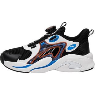 安踏儿童框子凉鞋休闲透气旋钮运动鞋男大童跑鞋网面女童运动凉鞋