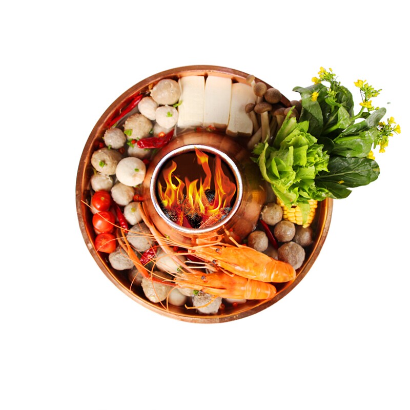 火锅食材丸子组合火锅麻辣烫关东煮什锦配菜混装超市菜品烧烤食材