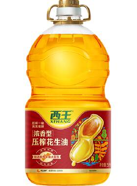 西王浓香花生油防漏5L