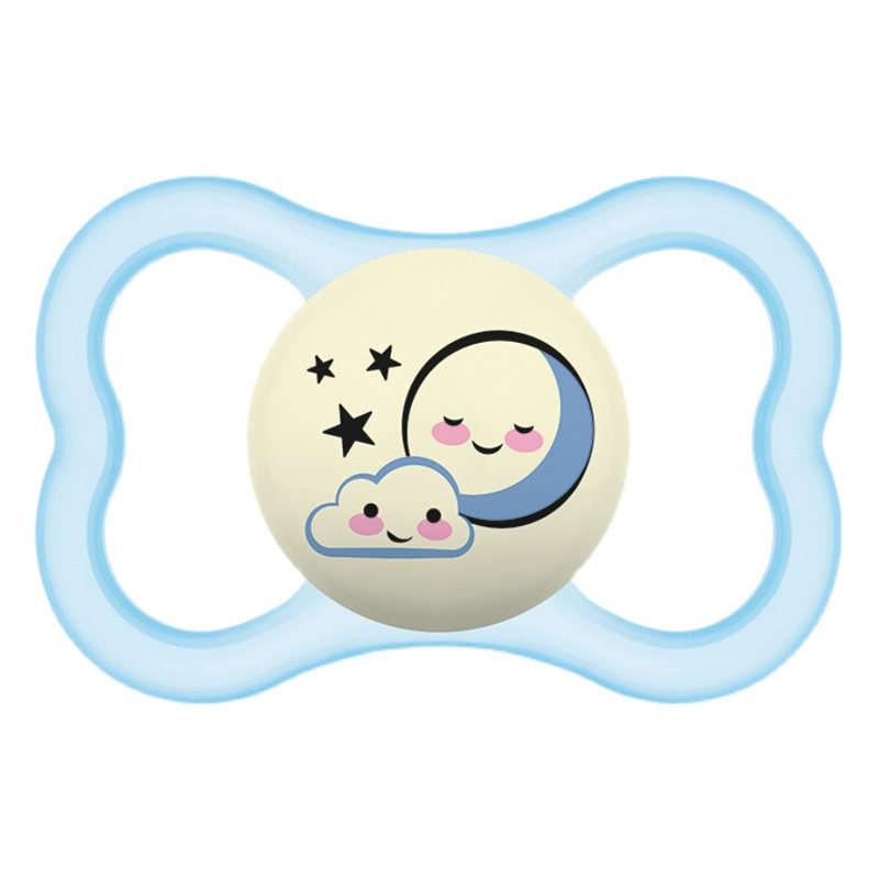 MAM美安萌supreme夜光安睡型安抚奶嘴超软6个月以上防龅牙超薄