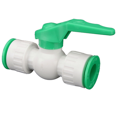 免热熔PPR快接阀门开关快速接头