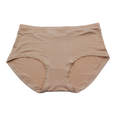 竹纤维内裤女生莫代尔中腰女士透气大码宽松三角短裤 欣彤宁