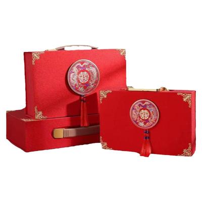 结婚礼金箱订婚彩礼箱装现金礼盒