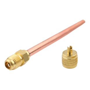 鸿森加液单向阀HS-110冷媒雪种充注阀加氟嘴加厚加液嘴冰箱针阀