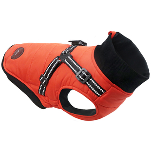 Mr.shoes狗狗衣服冬小型犬泰迪比熊柯基加厚棉衣宠物衣服带胸背
