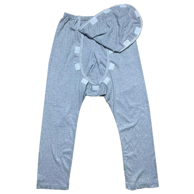 纯棉男老人失禁前开口前开开裆裤