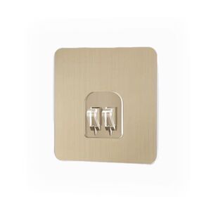 免打孔粘贴片置物架备用贴强力无痕贴卡扣粘胶抓扣挂钩子母扣粘钩