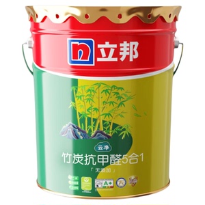 立邦竹炭抗甲醛净味五合一乳胶漆