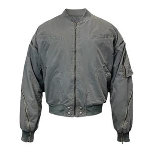 JCAESAR DOUBLE ZIPPER MA1 JACKET 双拉链cleanfit飞行夹克外套