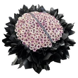 乌梅子酱曼塔玫瑰花束全国鲜花速递同城配送女友生日礼物北京杭州