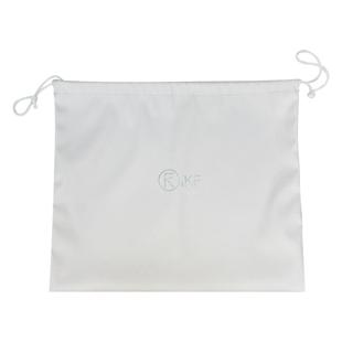 iKF头戴式耳机收纳袋防水PU皮革收纳包有线耳机数据线电源线数码收纳盒束口随身袋便携耳机包专用防尘保护套