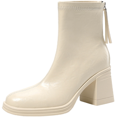 秋冬新品软底短靴瘦瘦靴