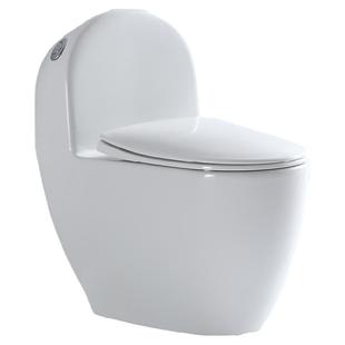 德国普奥勒小鸡蛋型创意马桶小户型家用虹吸式单孔坐便器64cm长