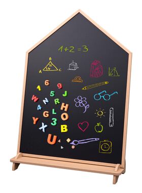 磁性儿童画板支架式黑板家用教学